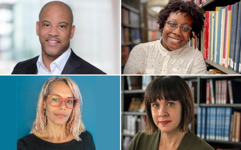 headshots of the 2023-2024 center for racial justice visiting fellows