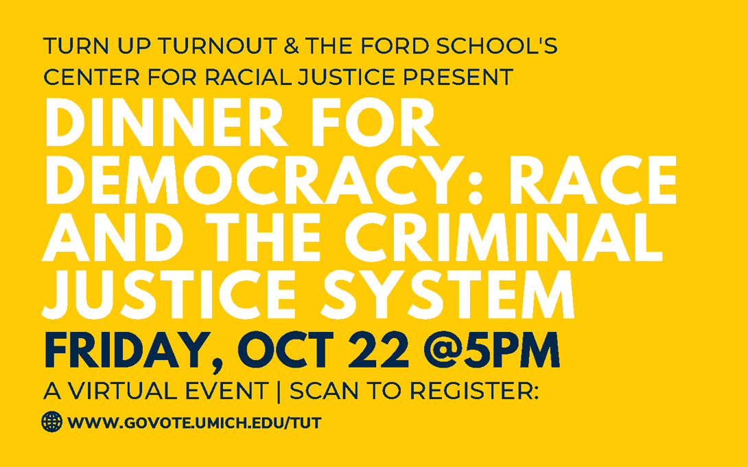 Dinner for Democracy: Race and the Criminal Justice System